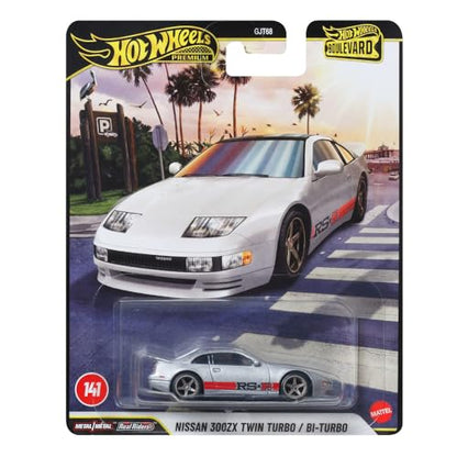 Hot Wheels Boulevard Nissan 300ZX Twulf Toy Vehicle for Vehicles Ages 3 and Up, JHW25, Silver - image 1
