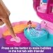Polly Pocket Compact Playset, Groom & Glam Poodle Set with 2 Micro Dolls, Color Change & Water Play - image 9
