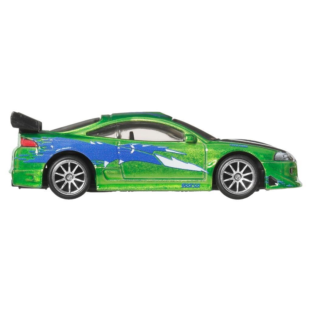 Hot Wheels - Premium - 1995 Mitsubishi Eclipse - JHW68 - HNW46 - Fast & Furious 1/5 - Real Riders - Premium Card - Green - Official Licensed Model - Mattel 2026-1:64 - image 10