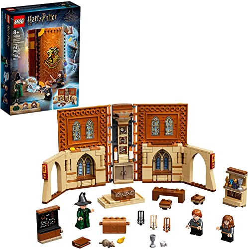 LEGO Harry Potter Hogwarts Moment: Transfiguration Class 76382 Professor McGonagall Room; Collectible Playset, New 2021 (241 Pieces) - image 4
