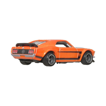 Hot Wheels JBL20 Boulevard '69 Ford Mustang Boss 302 Vehicle Toy Minicar 3 Years Old Orange - image 10