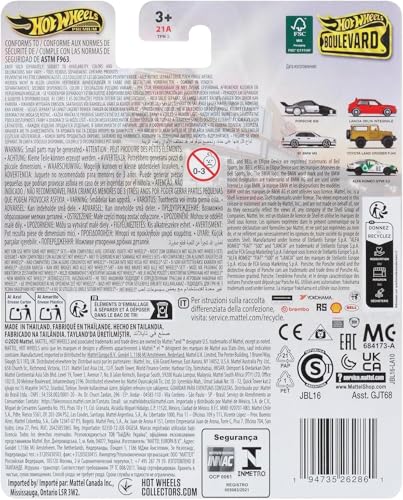 Hot Wheels JBL16 Boulevard Alfa Romeo GTV6 3.0 Vehicle Toy, Mini Car, 3 Years Old and Up, Green - image 20