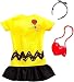 Barbie Fashion Peanuts Character Outfit Set – Bundle of 4 Clothing Packs with Accessories | Fits Most Dolls | Snoopy & Friends Themed Wardrobe | Ages 3+ - image 18