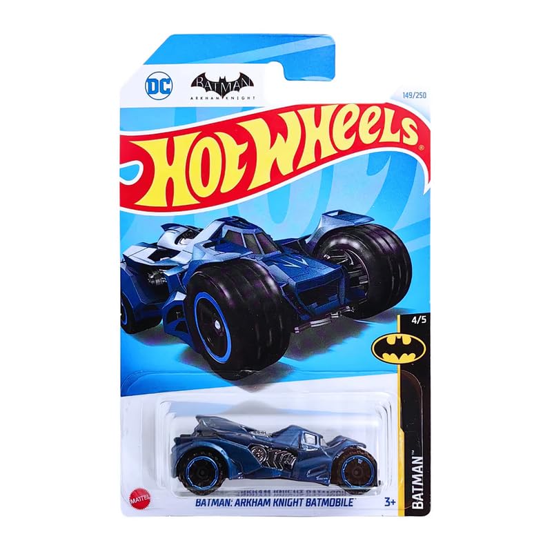 Hot Wheels Batman Arkham Knight Batmobile Batman 149/250 (Blue) - image 1