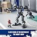 LEGO Marvel Venom Mech Armor vs. Miles Morales, Posable Action for Kids, Marvel Building Set with Minifigures, Travel Toy, Super Hero Battle Gift for Boys and Girls Aged 6 and Up, 76276 - image 8