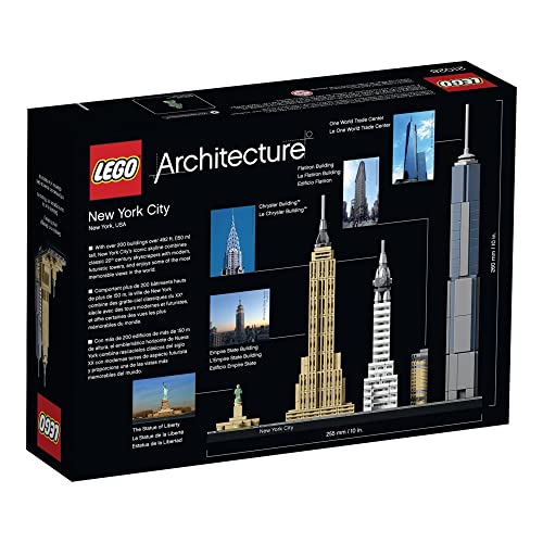 LEGO Architecture New York City Model Kit - Bedroom or Office Decor for Kids & Adults, Ages 12+ - Building Blocks to Display - NYC Gift & Souvenir Ideas - 21028 - image 15