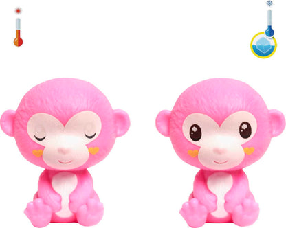 Barbie Cutie Reveal Chelsea Small Doll, Jungle Series Monkey Plush Costume, 7 Surprises Including Mini Pet & Color Change - image 7