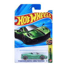 Hot Wheels '17 Pagani Huayra Roadster Die-Cast Toy Vehicle, Exoticars 7/10, 101/250 (Green) - image 1