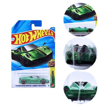 Hot Wheels '17 Pagani Huayra Roadster Die-Cast Toy Vehicle, Exoticars 7/10, 101/250 (Green) - image 3