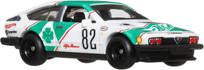 Hot Wheels JBL16 Boulevard Alfa Romeo GTV6 3.0 Vehicle Toy, Mini Car, 3 Years Old and Up, Green - image 10