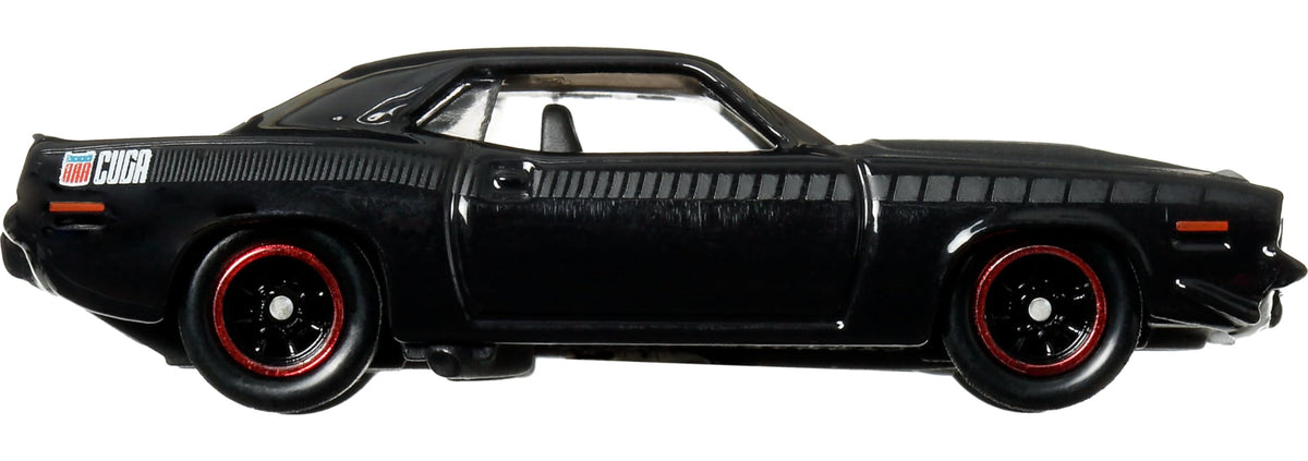 Hot Wheels Toy Car, Premium Fast & Furious 1:64 Scale Die-Cast 1970 Plymouth AAR Cuda for Collectors Inspired by Fast Movie Franchise - image 7