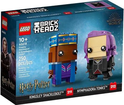 LEGO 40618 BrickHeadz Kingsley Shacklebolt and Nymphadora Tonks
