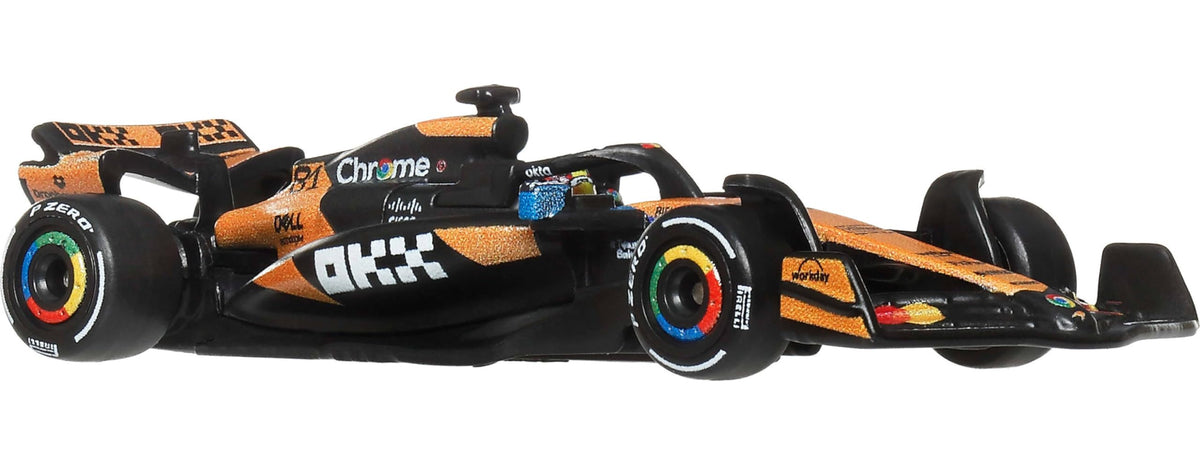 Hot Wheels 1:64 Scale Premium Die-Cast Formula 1 Collectible Toy Race Car with Real Riders Tires & Metal/Metal Body & Chassis - image 13