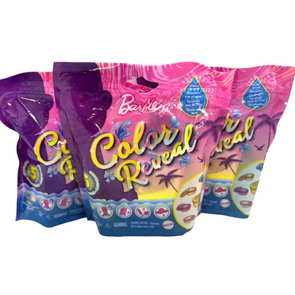 Barbie Color Reveal Baby Doll Sand & Sun Series (Bundle of 3) | 5 Surprise Reveals per Doll, Floatable Fruit Case & Accessories, Ages 3–9 - image 10