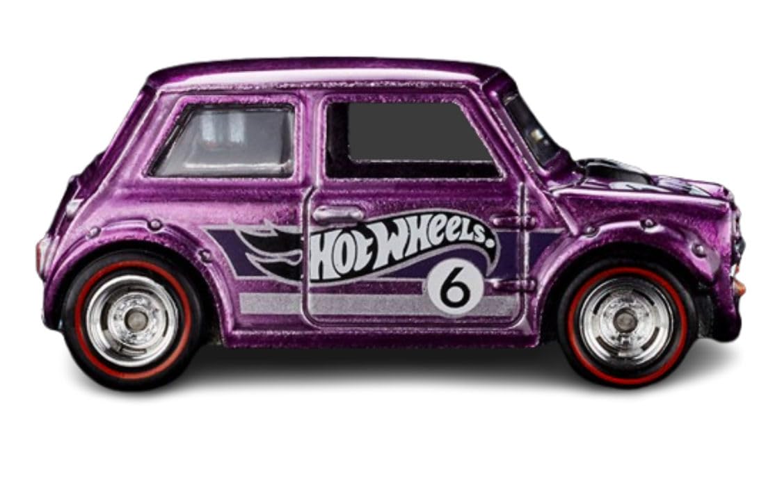 Hot Wheels Mini Cooper 2023 Collector Edition Die-Cast Toy Car, Purple, #6, Ages 3+ HKL70 - image 10