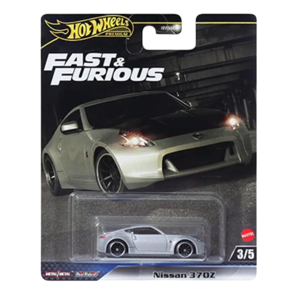 Hot Wheels Fast & Furious Premium Die-Cast Cars Collection, 5-Pack Set, 1970 Chevelle SS, Dodge Viper, Nissan 370Z, Land Rover Defender, McLaren Senna HNW46-956J - image 12