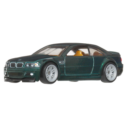 Hot Wheels Premium BMW M3 Die-Cast Toy Car, Green, Power Trip Car Culture Series, 1/5 - image 6