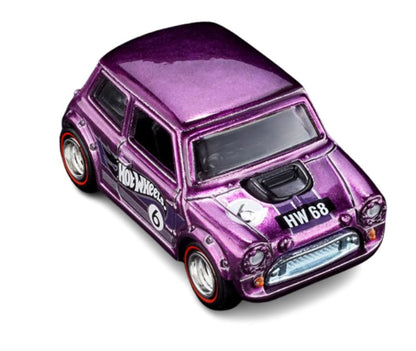 Hot Wheels Mini Cooper 2023 Collector Edition Die-Cast Toy Car, Purple, #6, Ages 3+ HKL70 - image 7