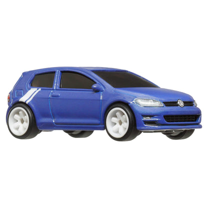 Hot Wheels Premium Car Culture Collectible Toy Car, 1:64 Scale Die-Cast Volkswagen Golf Mk 7, World Tour Vehicle with Real Riders Tires - image 9