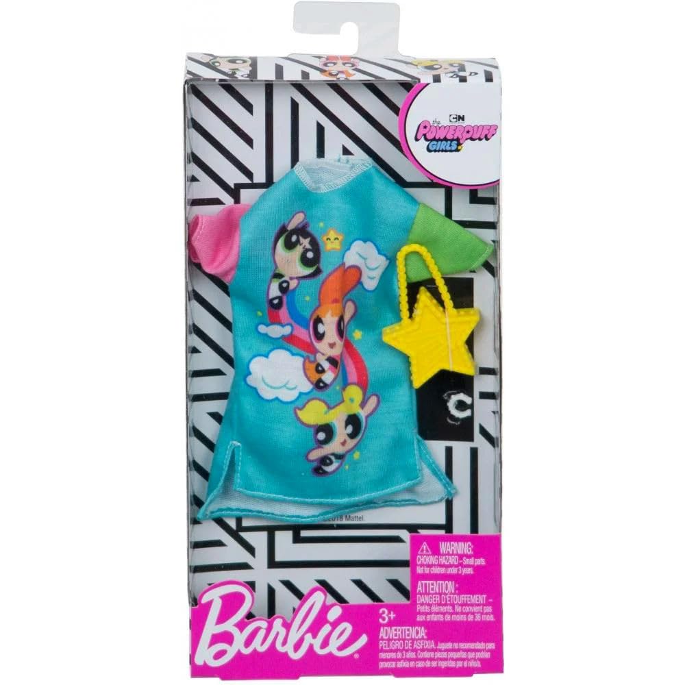 Barbie Fashion Powerpuff Girls Character Fashion Set 3 Inspired Outfits & Accessories for Barbie Dolls, Ages 3+ (Bundle of 3) - image 7