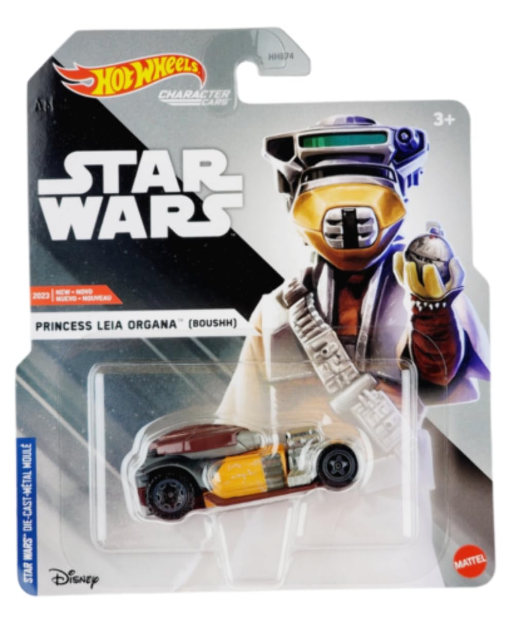 Hot Wheels Star Wars Boussh Leia 1:64 Scale Vehicle Ages 3 and up - image 3