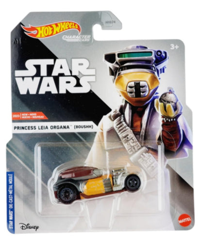 Hot Wheels Star Wars Boussh Leia 1:64 Scale Vehicle Ages 3 and up - image 3