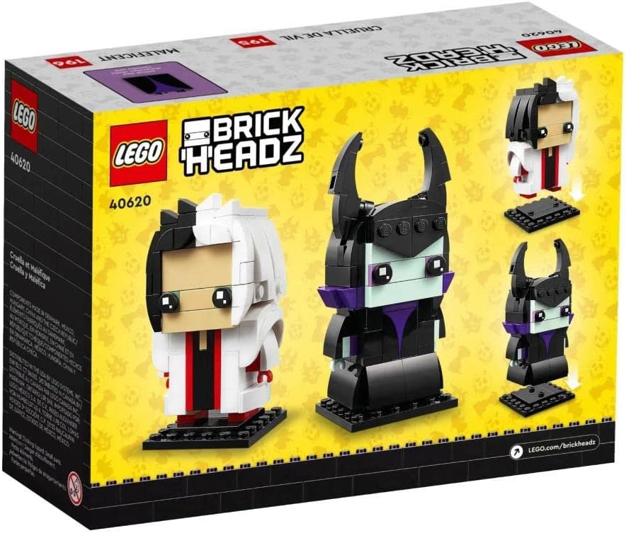 LEGO BrickHeadz Cruella and Maleficent 40620