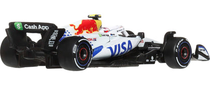 Hot Wheels 1:64 Scale Premium Die-Cast Formula 1 Collectible Toy Race Car with Real Riders Tires & Metal/Metal Body & Chassis - image 15