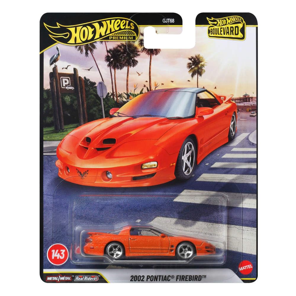 Hot Wheels Boulevard Premium Vehicles 2002 PONTIAC FIREBIRD GJT68 - JHW17 - image 3