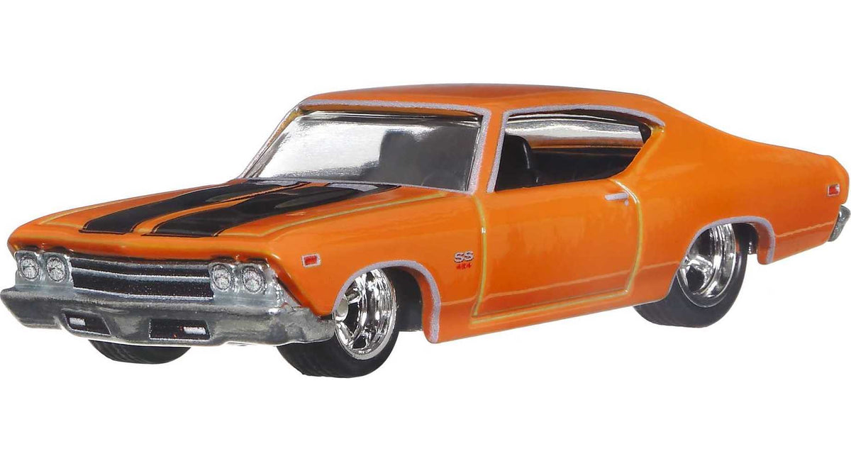 Hot Wheels Premium Car Culture American Scene Toy Vehicles, 5-Pack of 1:64 Scale American-Made Models, Real Riders Tires, Metal/Metal Body & Chassis - image 4