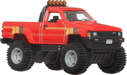 Hot Wheels Premium Car Culture Collectible Toy Car, 1:64 Scale Die-Cast 1987 Toyota Pickup Truck, Off Road Vehicle with Real Riders Tires - image 4