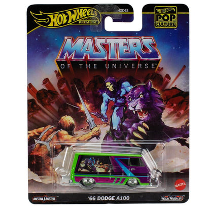 Hot Wheels Premium POP Culture Masters of The Universe '66 Dodge A100 Die Cast Car, 1:64 Scale Model - image 1