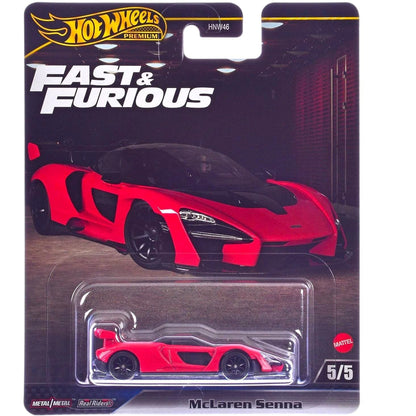 Hot Wheels Fast & Furious Premium Die-Cast Cars Collection, 5-Pack Set, 1970 Chevelle SS, Dodge Viper, Nissan 370Z, Land Rover Defender, McLaren Senna HNW46-956J - image 18
