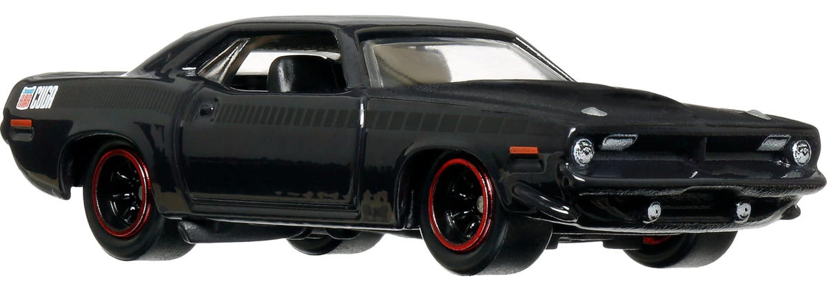 Hot Wheels Toy Car, Premium Fast & Furious 1:64 Scale Die-Cast 1970 Plymouth AAR Cuda for Collectors Inspired by Fast Movie Franchise - image 4