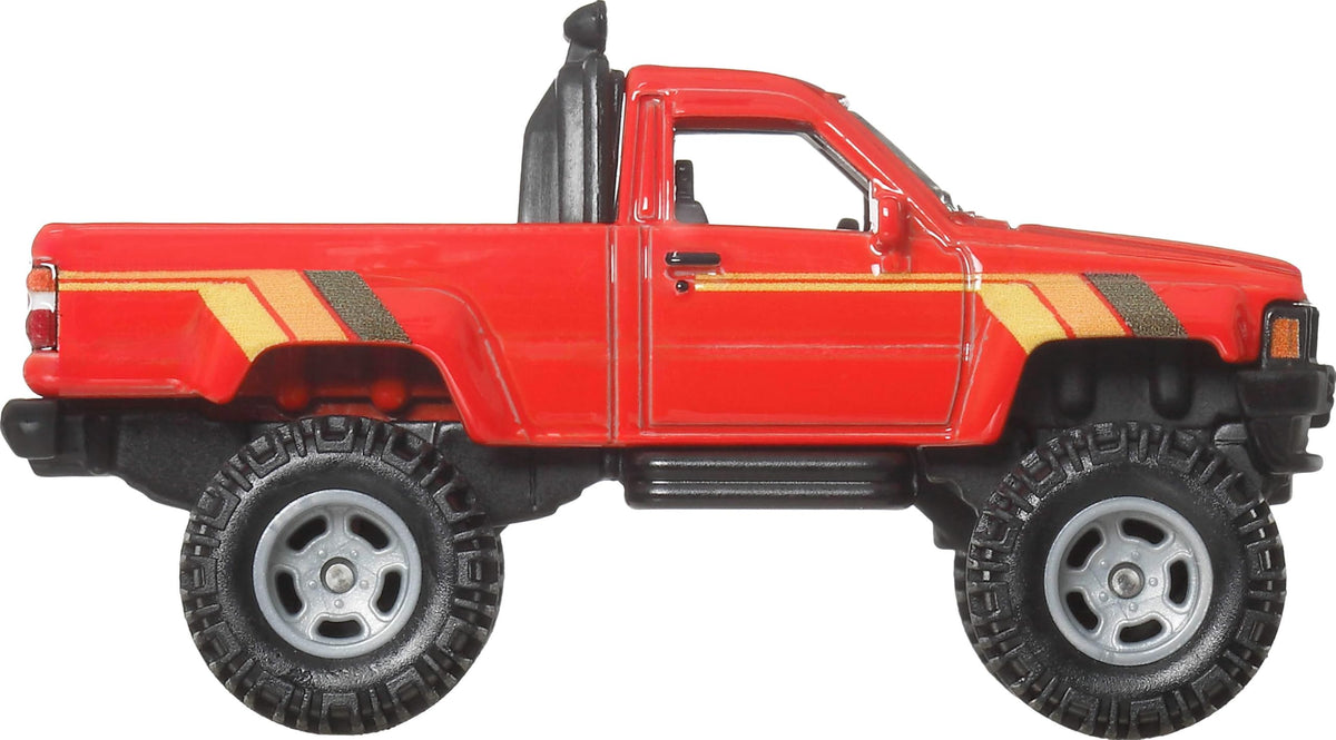Hot Wheels Premium Car Culture Collectible Toy Car, 1:64 Scale Die-Cast 1987 Toyota Pickup Truck, Off Road Vehicle with Real Riders Tires - image 7
