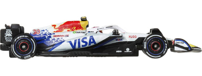 Hot Wheels 1:64 Scale Premium Die-Cast Formula 1 Collectible Toy Race Car with Real Riders Tires & Metal/Metal Body & Chassis - image 9