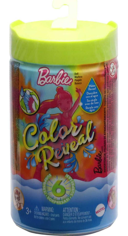 Barbie Color Reveal Small Doll & Accessories, Neon Tie-Dye Series, 6 Surprises, 1 Chelsea Doll (Styles May Vary) - image 16