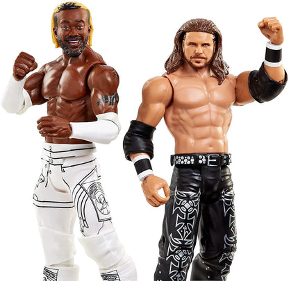 WWE John Morrison vs Kofi Kingston Championship Showdown 2-Pack 6-in / 15.24-cm Action Figures High Flyers Battle Pack for Ages 6 Years Old & Up - image 4