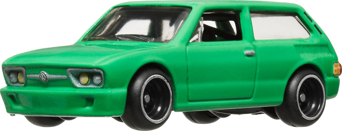 Hot Wheels Premium Car Culture Collectible Toy Car, 1:64 Scale Die-Cast VW Brasilia T9678, World Tour Vehicle with Real Riders Tires - image 3