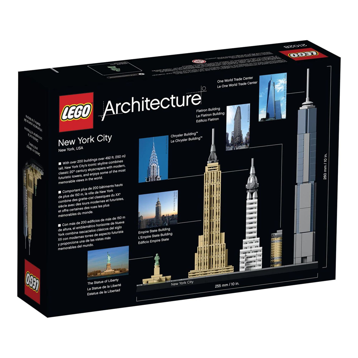 LEGO Architecture New York City Model Kit - Bedroom or Office Decor for Kids & Adults, Ages 12+ - Building Blocks to Display - NYC Gift & Souvenir Ideas - 21028 - image 17