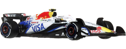 Hot Wheels 1:64 Scale Premium Die-Cast Formula 1 Collectible Toy Race Car with Real Riders Tires & Metal/Metal Body & Chassis - image 6