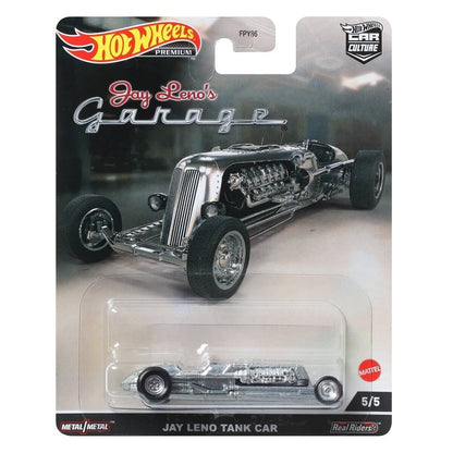 Hot Wheels Car Culture 2022 Jay Leno’s Garage Complete 5‑Pack (FPY86‑957N) | Mercedes‑Benz 300 SL, McLaren F1, ’66 Corvair Yenko Stinger, Lamborghini Countach & Jay Leno Tank Car | 1:64 Die‑Cast - image 6