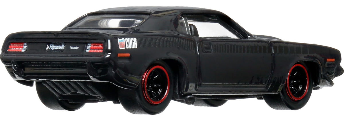 Hot Wheels Toy Car, Premium Fast & Furious 1:64 Scale Die-Cast 1970 Plymouth AAR Cuda for Collectors Inspired by Fast Movie Franchise - image 10