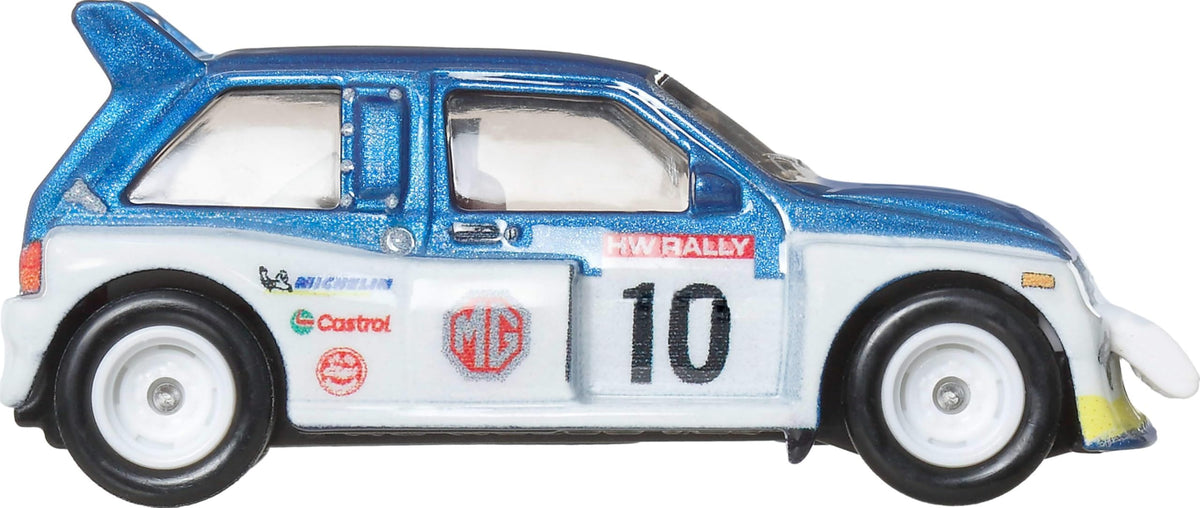 Hot Wheels Premium Car Culture Collectible Toy Car, 1:64 Scale Die-Cast '86 MG Metro 6R4, Hammer Drop Vehicle with Real Riders Tires - image 12