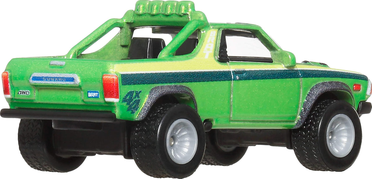 Hot Wheels Premium Car Culture Collectible Toy Car, 1:64 Scale Die-Cast Subaru B.R.A.T., Off Road Vehicle with Real Riders Tires - image 13