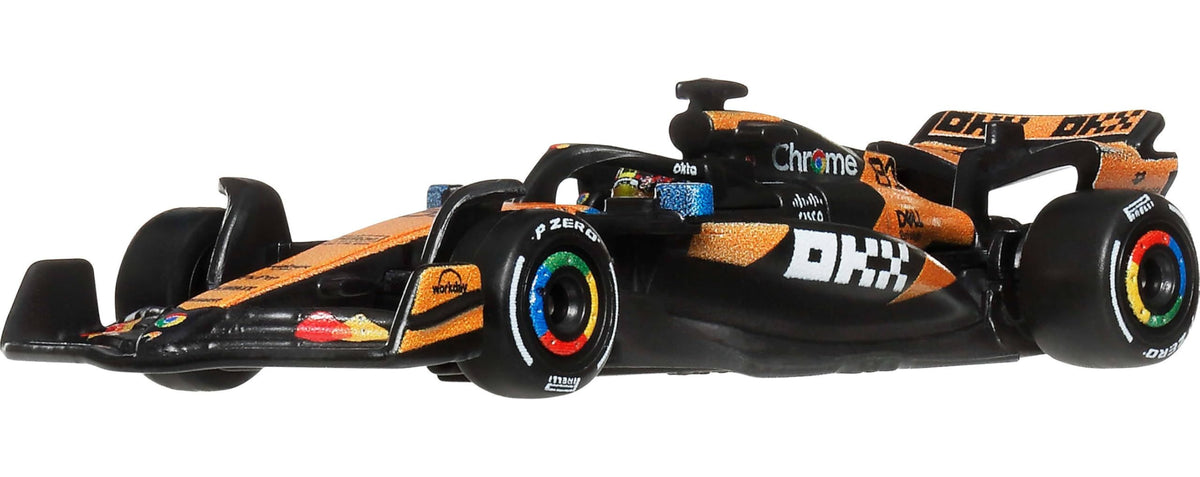 Hot Wheels 1:64 Scale Premium Die-Cast Formula 1 Collectible Toy Race Car with Real Riders Tires & Metal/Metal Body & Chassis - image 4