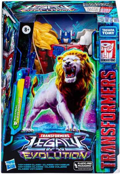 Transformers: Legacy Evolution Voyager Maximal Leo Prime, 7-inch Action Figure
