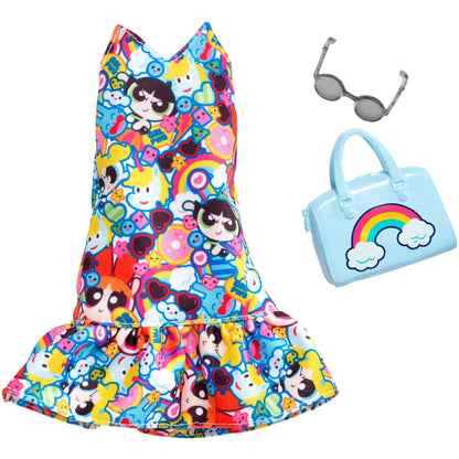 Barbie Fashion Powerpuff Girls Character Fashion Set 3 Inspired Outfits & Accessories for Barbie Dolls, Ages 3+ (Bundle of 3) - image 16