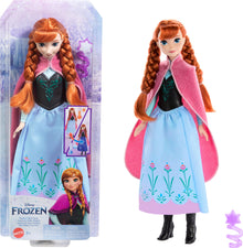 Mattel Disney Frozen Toys, Anna Magical Color-Change Skirt Fashion Posable Doll, Inspired by the Movie - image 1