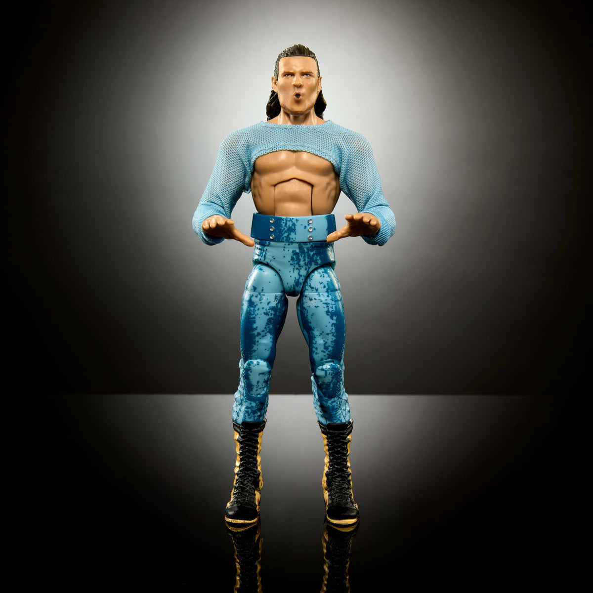 Mattel WWE Elite Action Figure & Accessories, Series #110 Kit Wilson 6-inch Collectible with 25 Articulation Points & Swappable Hands - image 13
